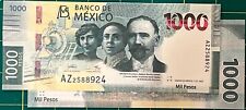 Riproduzione Copia 1000 Pesos Messico 2022 Madero Vedi Descrizione Sotto