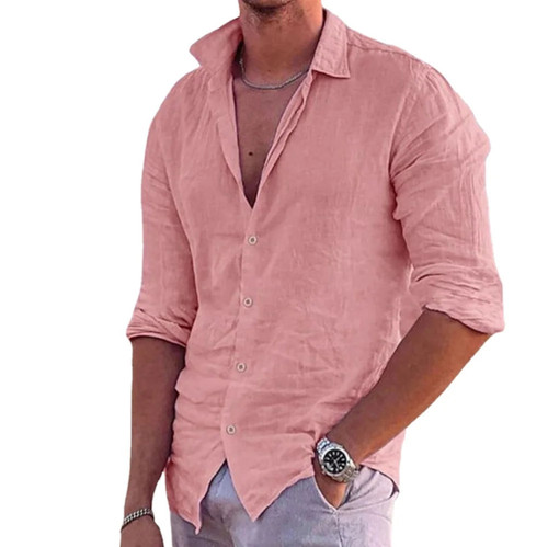 Camicia uomo manica lunga polo - uomo,