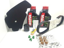 KIT TAGLIANDO OLIO MOTORE FILTRO OLIO ARIA CINGHIA RULLI BEVERLY 125 2006 2007