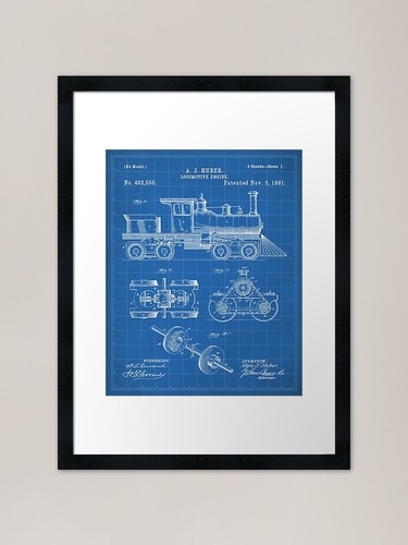 Brevetto locomotiva treno - ,