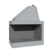 Camino A Legna In Ghisa Aperto