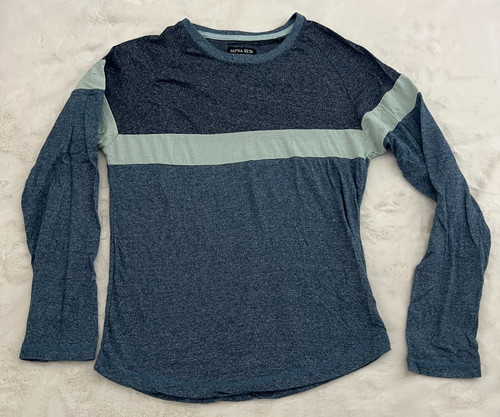 Camicia girocollo manica lunga