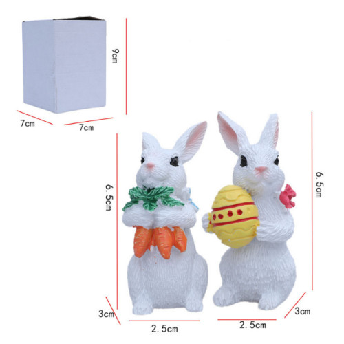 Coppia conigli pasquali - coppia,