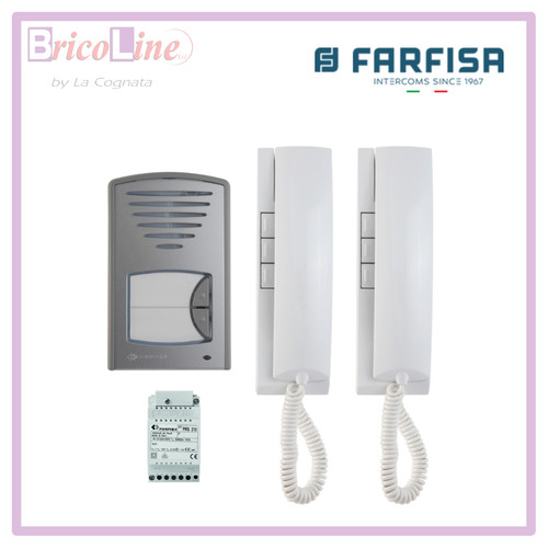 Kit citofono bifamiliare - kit, 2