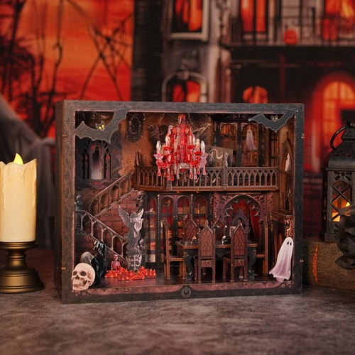 Scatola teatro miniatura scena - miniatura,