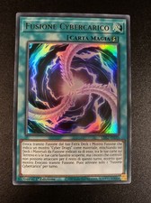 Yu Gi Oh ita ultra rara oro Fusione Cybercarico Lds2-it035 1ed yugioh