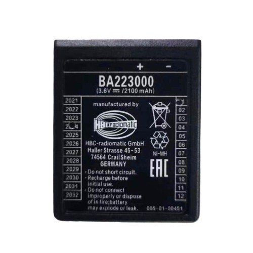 Batteria ricaricabile hbc - batteria,