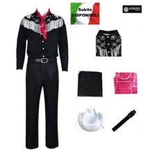 Vestito Costume Carnevale Uomo Bimbo Pantaloni Cosplay Ken Film BARBIE06 SD