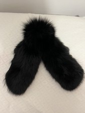 Collo Vera Pelliccia Nero