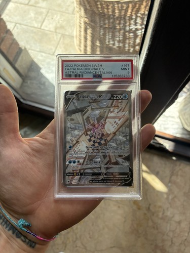 Pokemon card palkia 167 - card, v