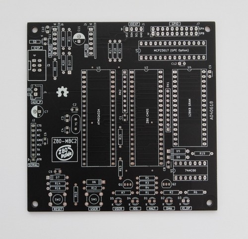 Scheda pcb z80 mbc2 sbc - pcb, z80-mbc2