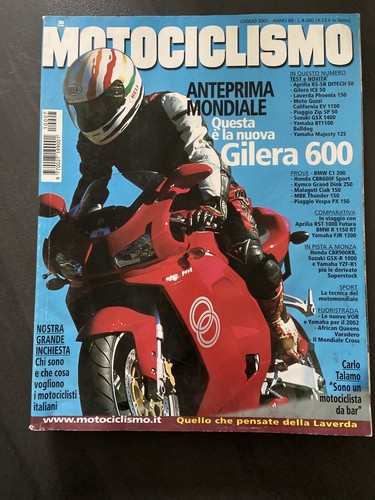 Motociclismo luglio 2001 - motociclismo,