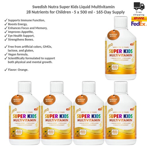 Swedish nutra super kids - 5x,