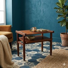 Tavolino Vintage Teak Doppio