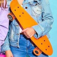 Set Doppio Motore Arancione Per Skateboard Elettrico Speed Skateboarding Attrezzatura