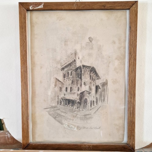 Quadro stampa antica palazzo - antica,,