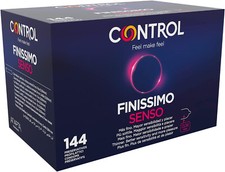 BOX SIGILLATO 144 PRESERVATIVI CONTROL FINISSIMO SENSO ULTRA SOTTILI IN LATTICE
