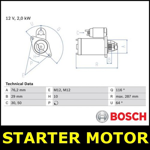 Motorino avviamento adatto - , a