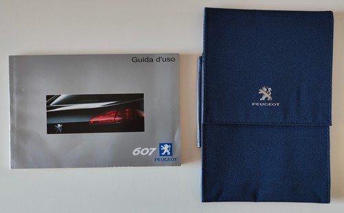 Peugeot 607 libretto manuale - libretto,