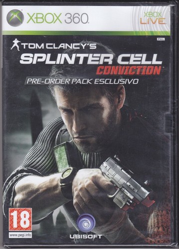 Xbox 360 splinter cell - splinter,