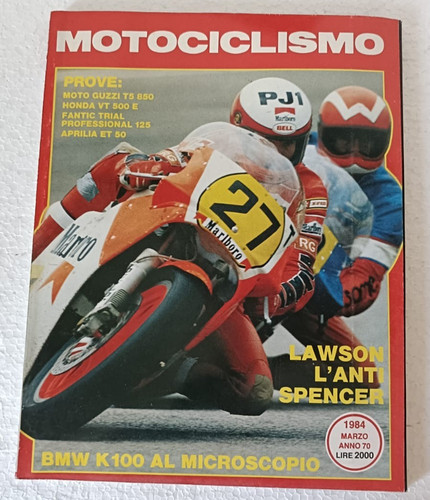 Motociclismo 1984 moto - motociclismo,