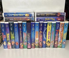 Disney VHS Black Diamond Lot
