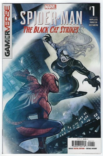 Marvels spider man black cat - marvels,