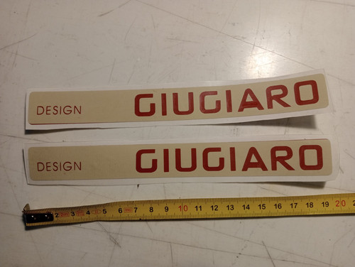 Adesivi scritta giugiaro - , per