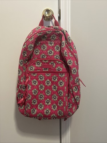 Zaino grande vera bradley rosa - bradley,
