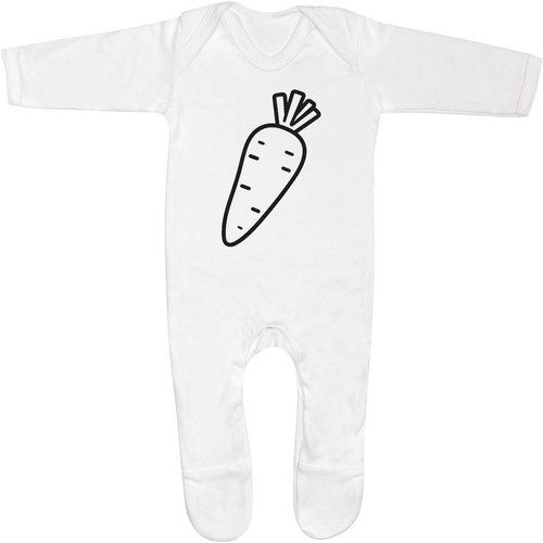 Carrot outline pagliaccetto - 'carrot,