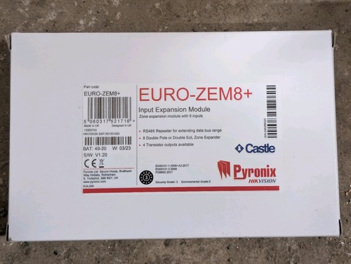 Nuovissimo pyronix euro zem8 - nuovissimo, euro-zem8+
