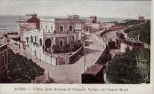 # ANZIO: VILLINI DELLA RIVIERA DI PONENTE- VEDUTA DEL GRAND HOTEL