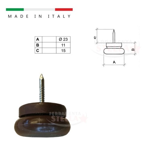 Sottosedia sotto sedia piede - 4,