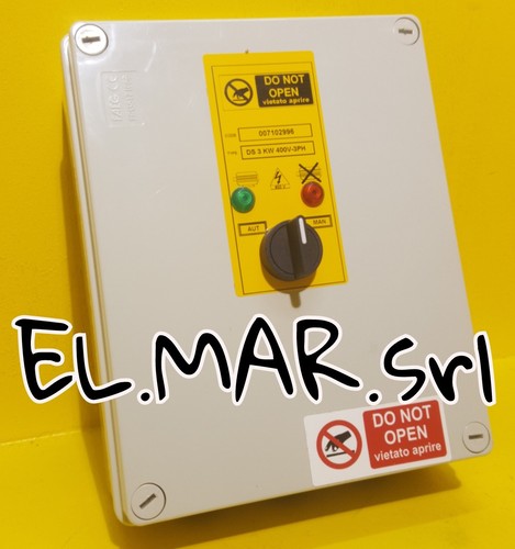 Quadro elettrico avviamento - avviamento, e