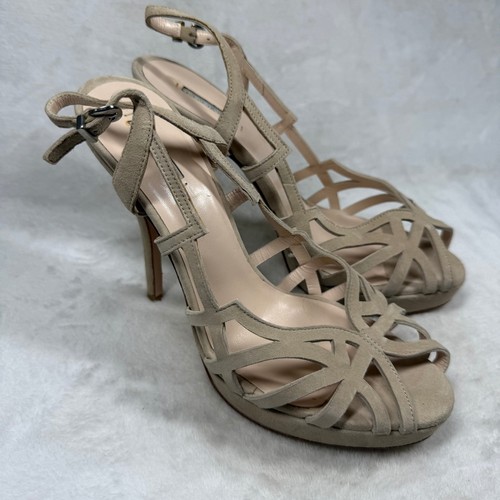 Giorgio armani sandali beige - sandali,