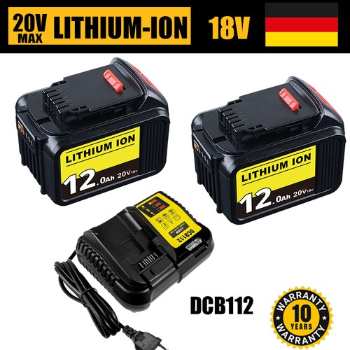 Batteria 20v 12ah per - 20v, dewalt