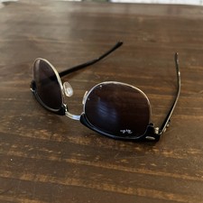 OCCHIALI DA SOLE VINTAGE RAY BAN BL CLUBMASTER MADE IN USA #1146