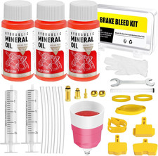 Kit Spurgo Freni per Shimano, Kit Di Spurgo Freni a Idraulici MTB, Kit Spurgo Fr