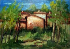 Lamberto Lamberti olio cm