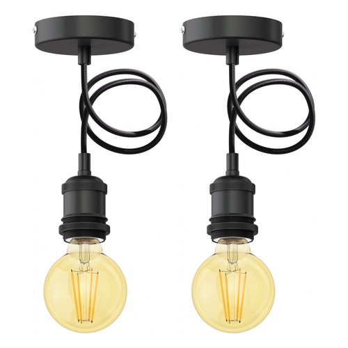 Lampada sospensione retra - 2x,
