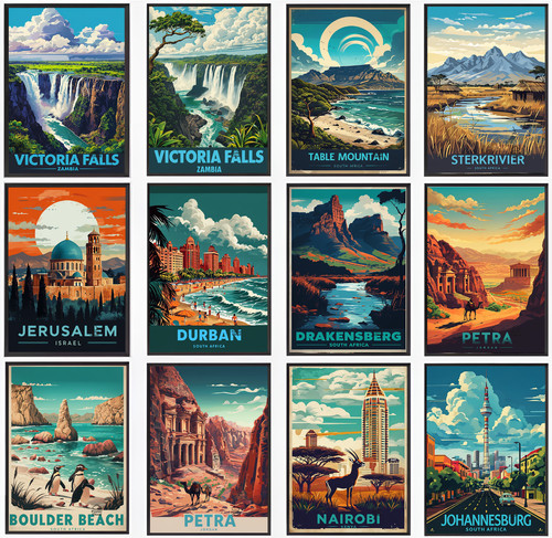 Poster viaggio vintage - poster,