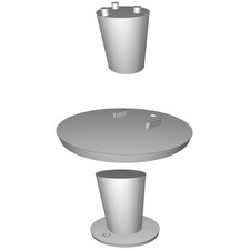 Porta Bobina Filamento per