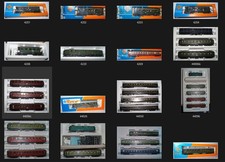 Roco H0 vagone/set treno da viaggio delle DB, SNCF, DR, SBB, FS, KWStE, PSTEV div. varianti