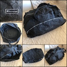 BORSONE PALESTRA CHAMPION CON TRACOLLA IN TELA COLORE NERO