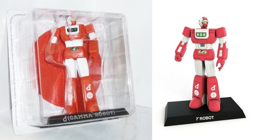 Anime robot gamma - robot,