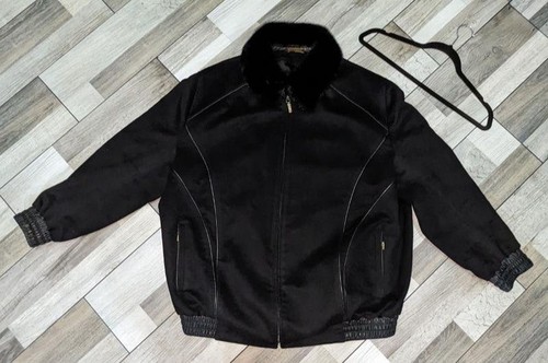 Giacca uomo zilli lana - nera, xl