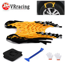 Fasce Catene Da Neve per Auto 1 Pezzi 165-265Mm Catene Di Sicurezza per Ruote in