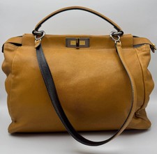 Borsa Fendi Peekaboo pelle zucca capra 2010