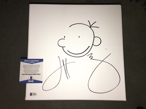 Jeff kinney 12x12 - jeff, schizzo