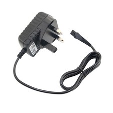Caricabatteria cavo alimentazione spina UK 3 pin per rasoio BRAUN FreeGlider & Cruzer